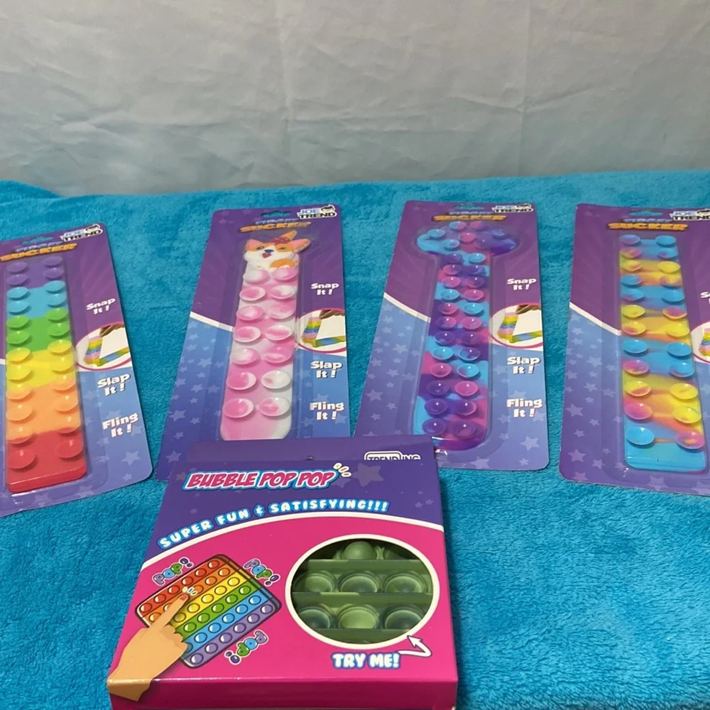 Fidget Suckers and Bubble Pop Pop